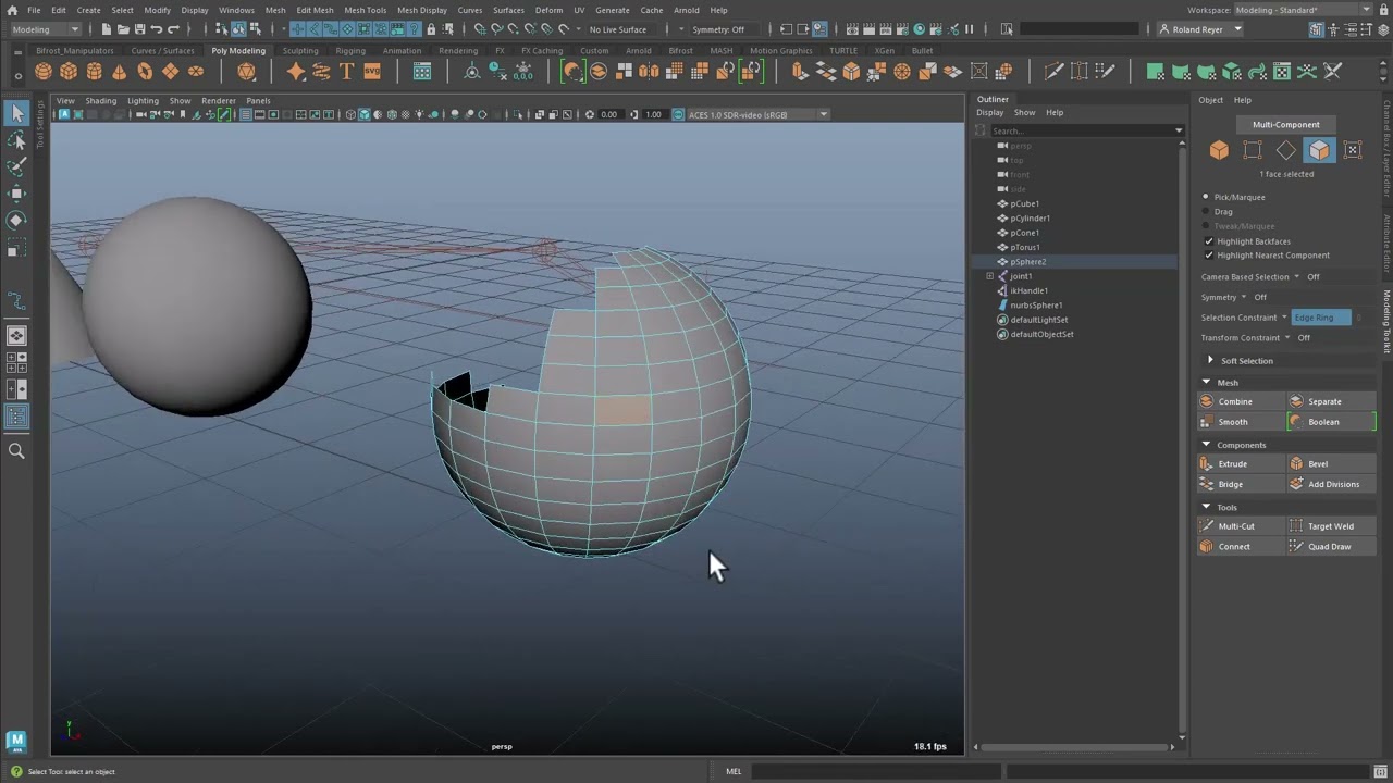 Nifty Little Tricks in Maya - Selection