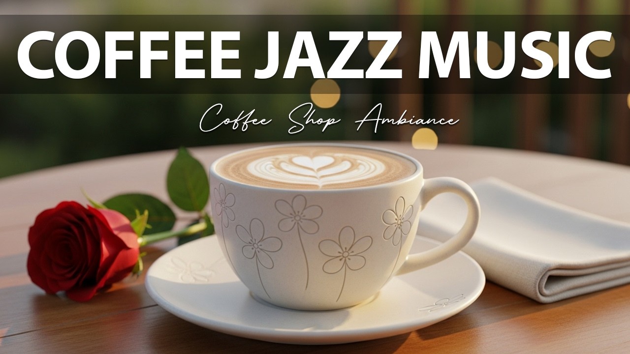 Coffee Jazz Music ☕ Coffee Shop Ambiance for Holiday, Studying and Great Moods