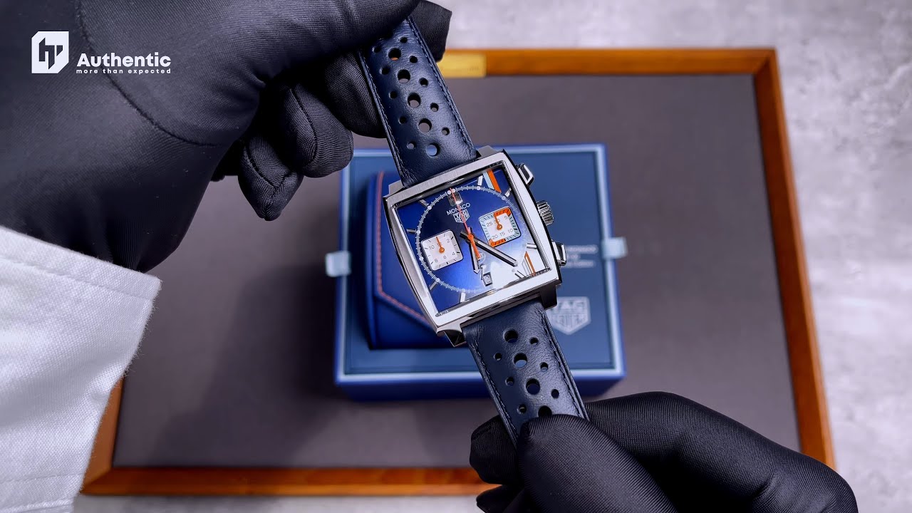 Tag Heuer Monaco Gulf Special Edition CBL2115.FC6494 #CBL2115FC6494 | HP Authentic Watch