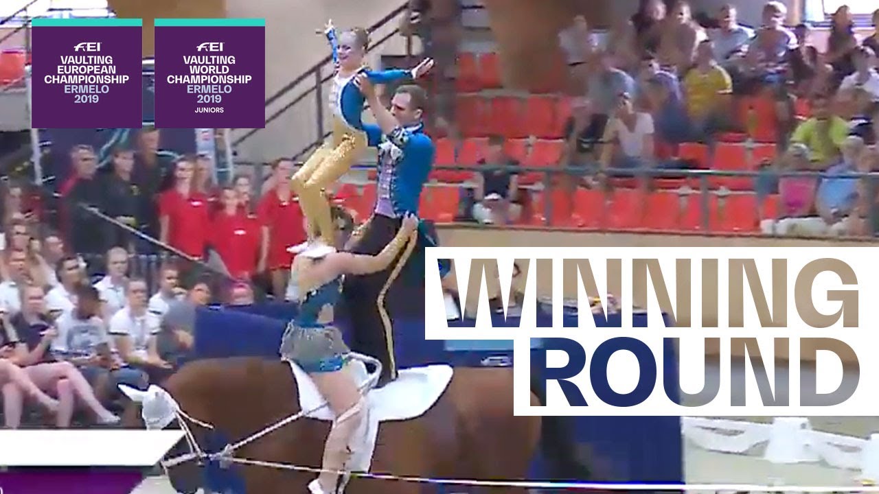 Team Austria electrifies the crowd | FEI Vaulting European Championship 2019 | Ermelo