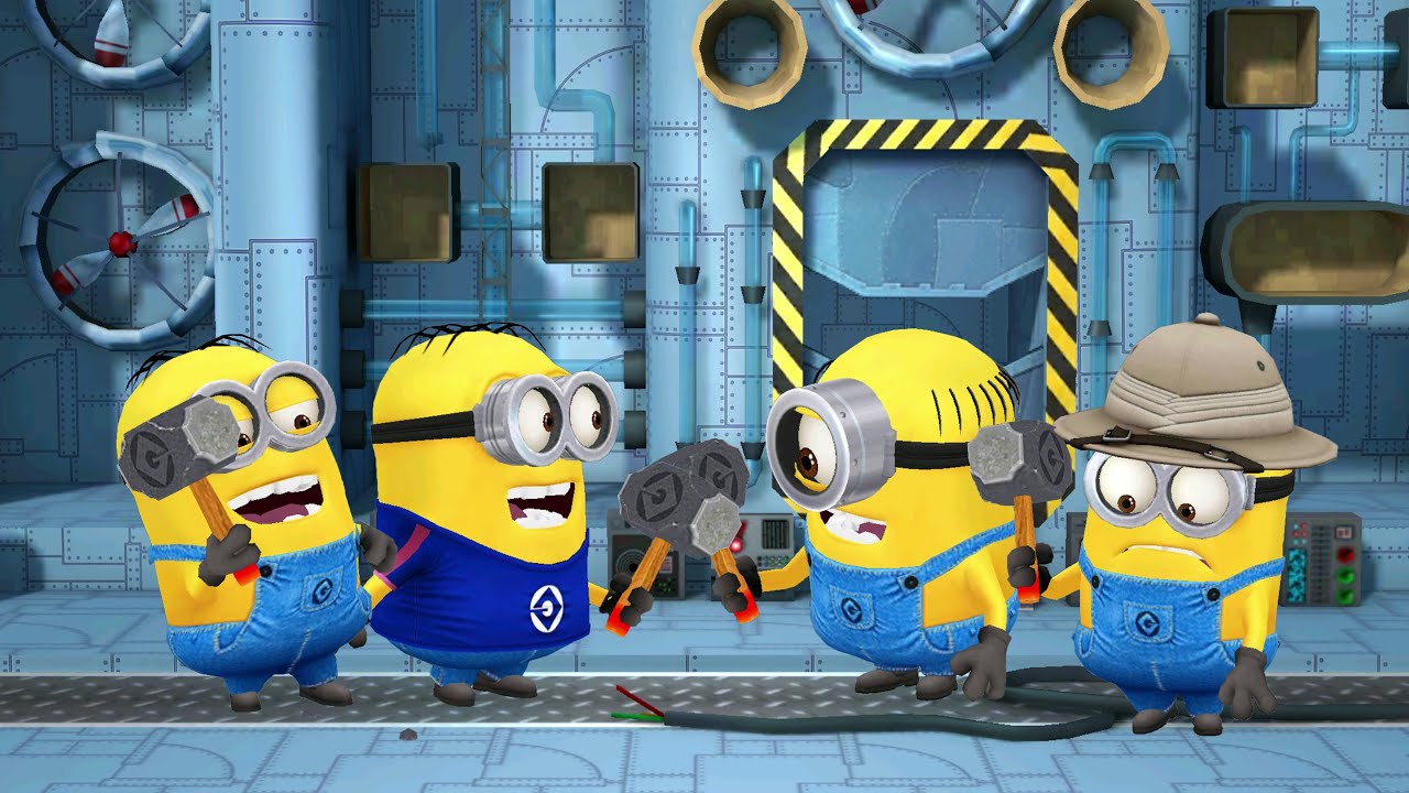 Despicable Me 3 Minion Rush Full Screen Walkthrough (4K Part 01)