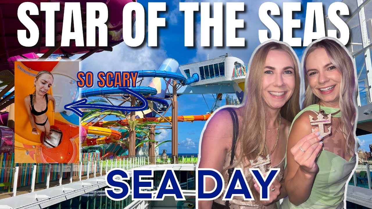 FIRST FULL SEA DAY ON STAR OF THE SEAS – Slots Tournament, Waterslides, Specialty Dining & Ice Show