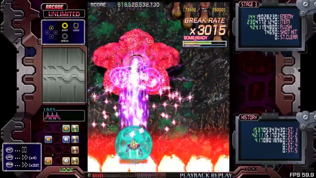 Crimzon Clover World EXplosion | Arcade UNLIMITED 1CC (Type-Z)