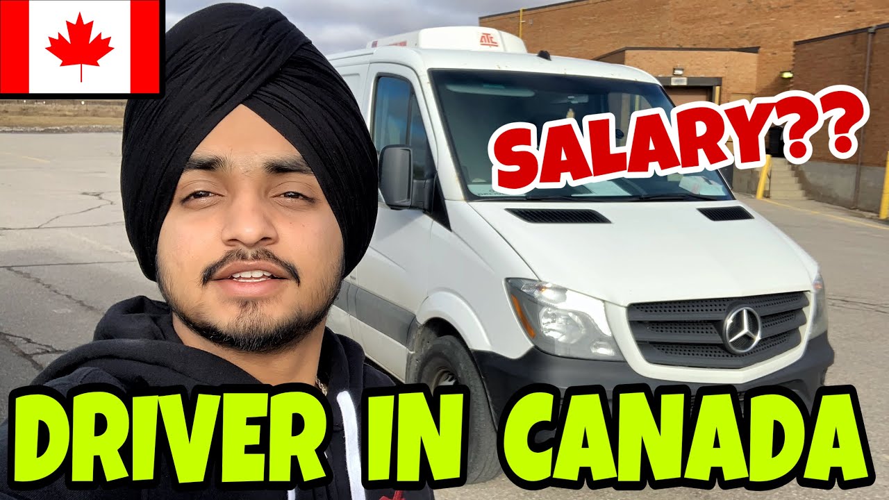 I DRIVE MERCEDES VAN | FOOD DELIVERY | MY NEW JOB IN CANADA | VLOG PART 2