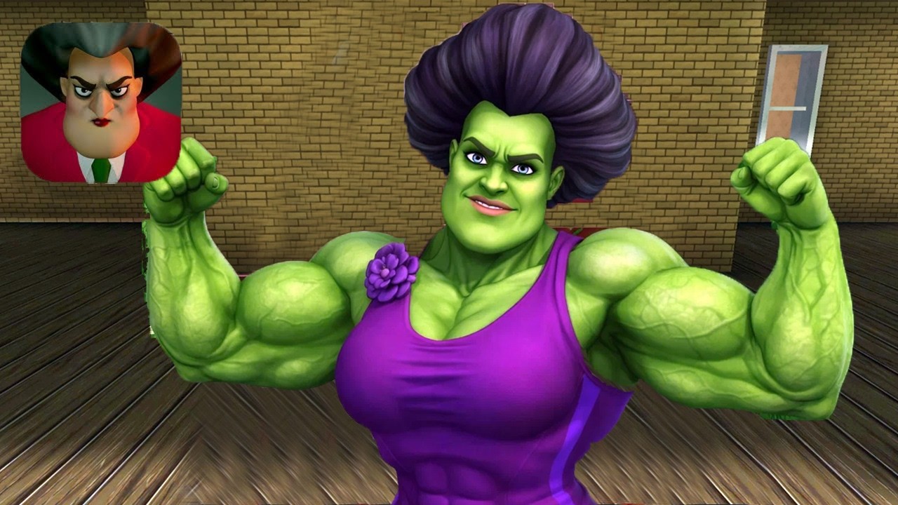 Scary Teacher 3D New Teacher Hulk Update Part 134 Gameplay Walkthrough (IOS ANDROID)