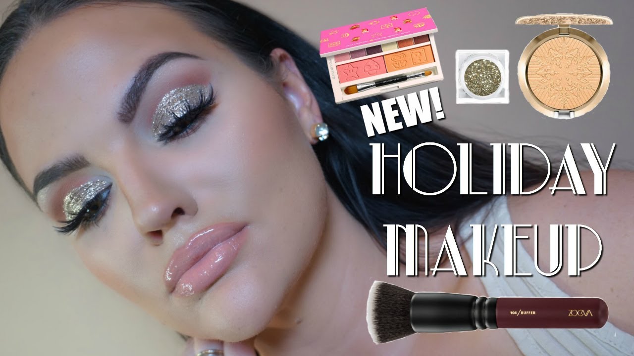 Full Glam Holiday Makeup Releases Tutorial