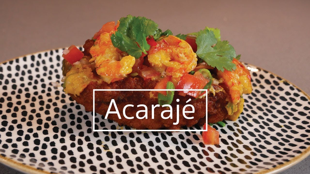How to Make Acarajé - Amazing Complete Recipe - Brazilian Food - Bean Fritter