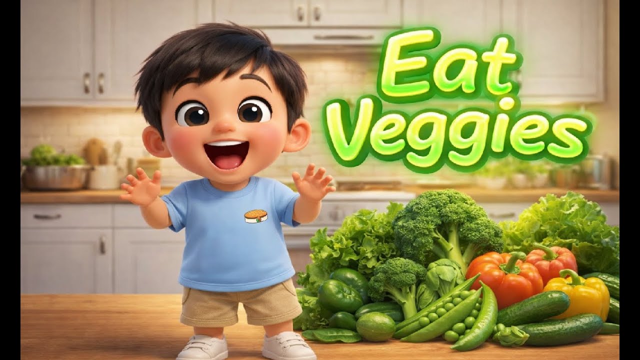Eat Veggies! Baby & Kids Song Popular Video | #2026  #baby #viral #shorts  #kids