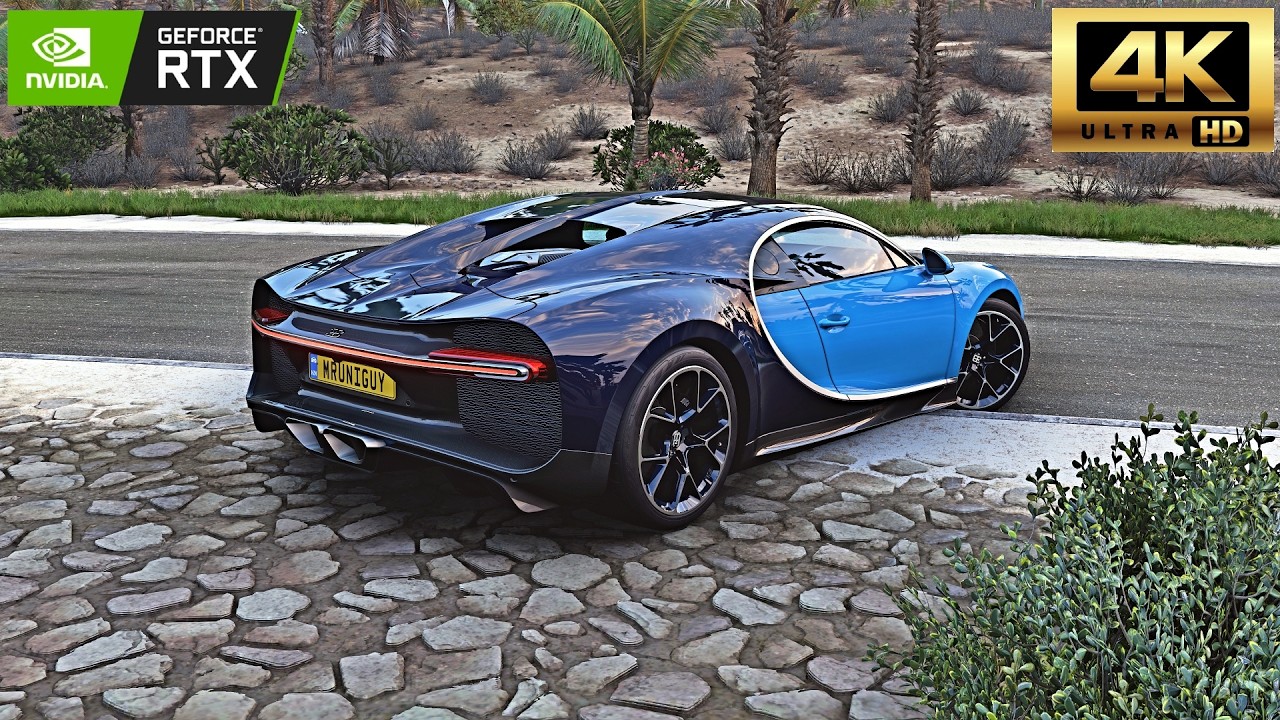Bugatti Chiron Ultra Realistic I Top Speed – Forza Horizon 5  4K ULTRA Settings
