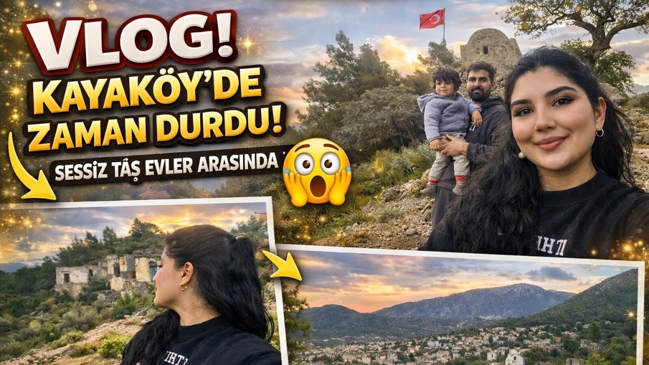 Kayaköy’de Zaman Durdu | Sessiz Taş Evler Arasında 