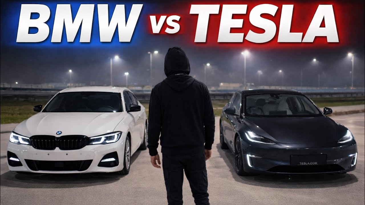 BMW vs TESLA | 700 DE CAI PE STRAZI 