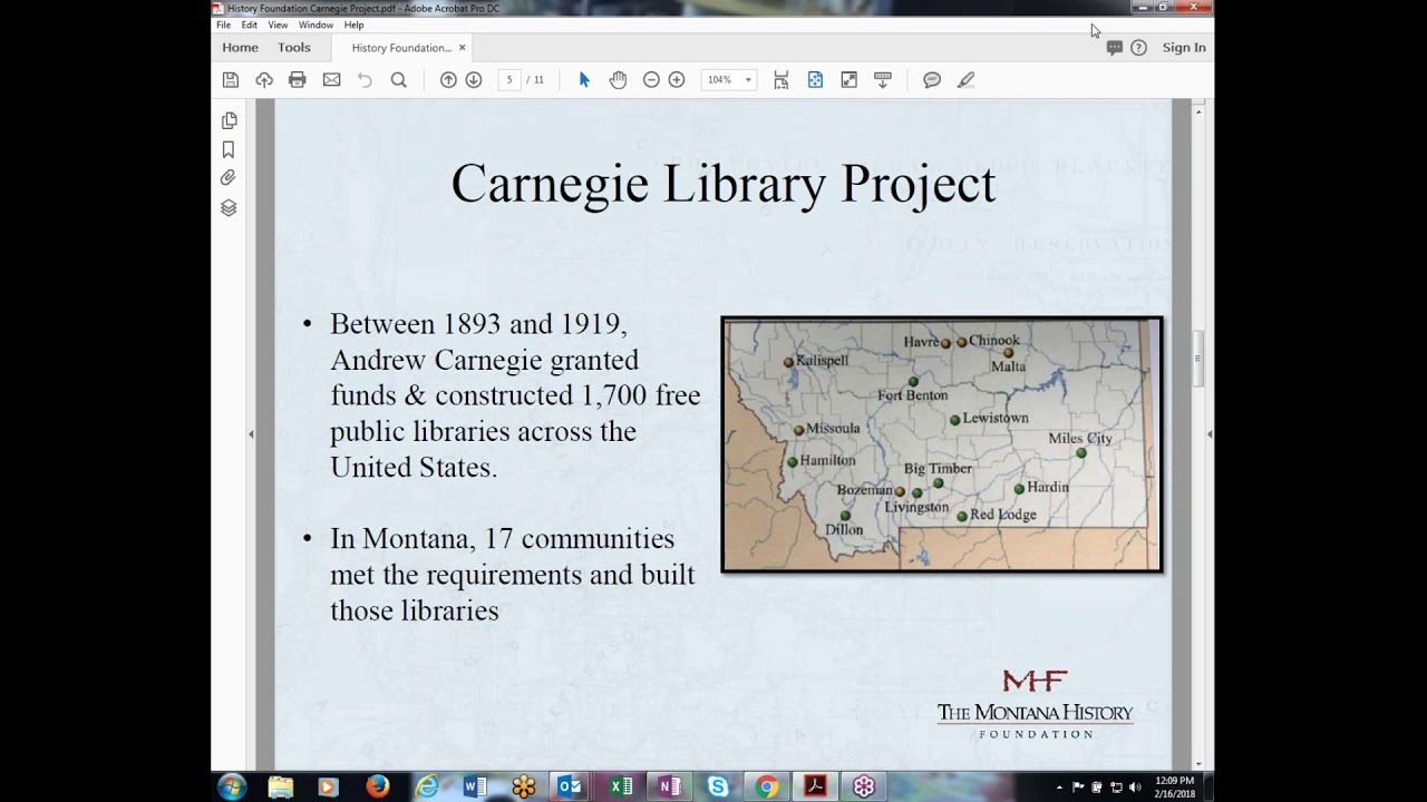 Webside Chat with Montana State Librarian, Jennie Stapp