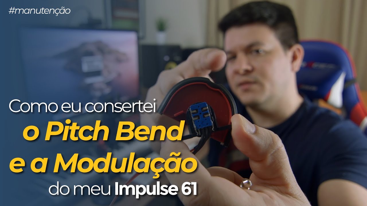 Como eu consertei o Pitch Bend e a Modulação do meu Impulse 61