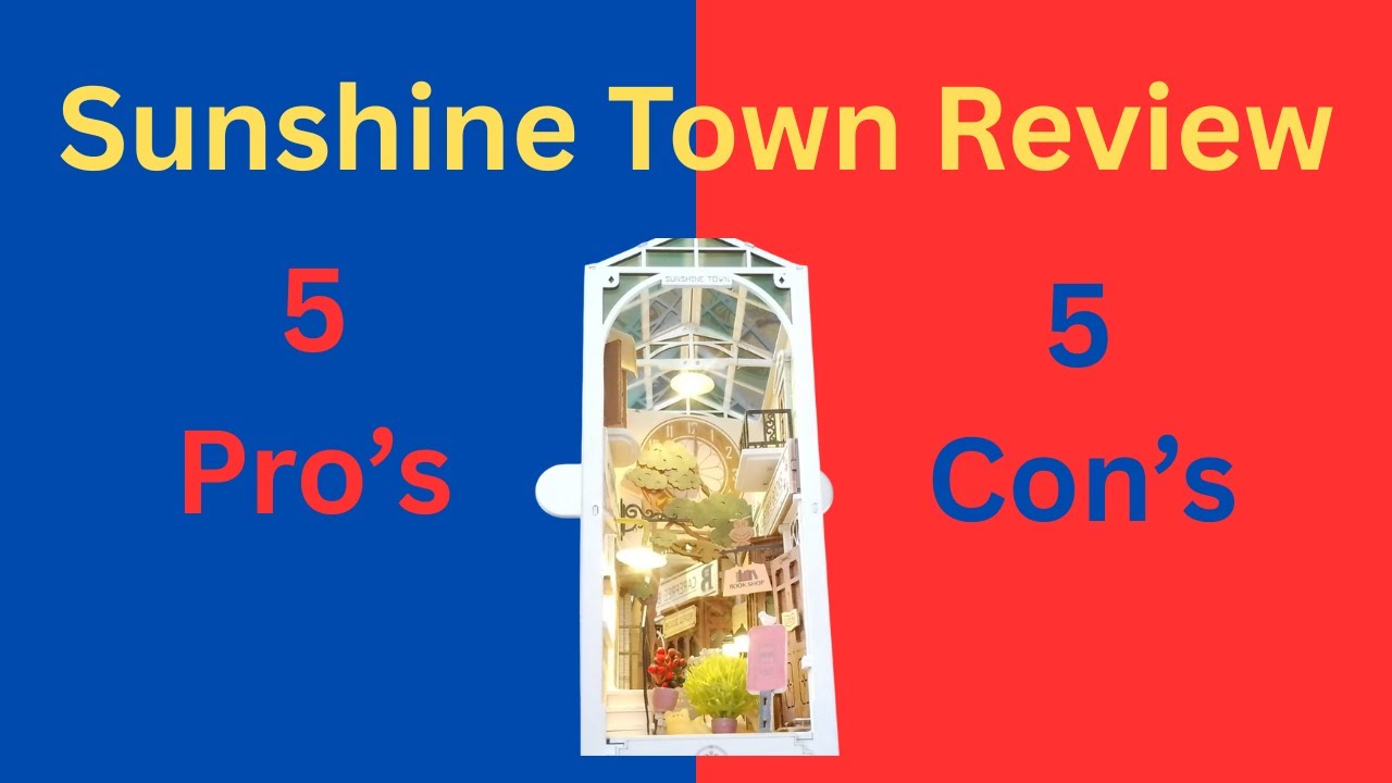 5 Things I Loved and Hated About Rolife Sunshine Town Model!