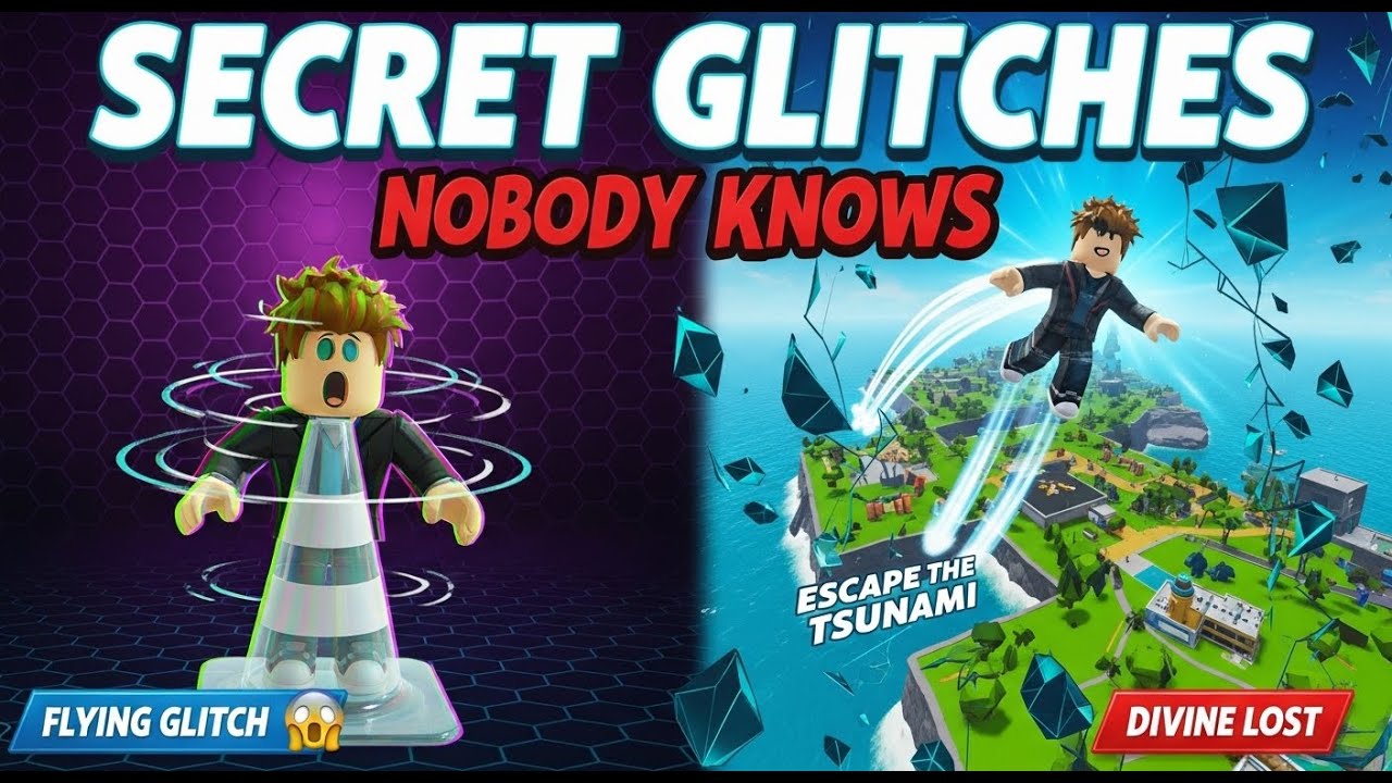 I Found SECRET GLITCHES in Escape the Tsunami Nobody Knows About #roblox #robloxgames