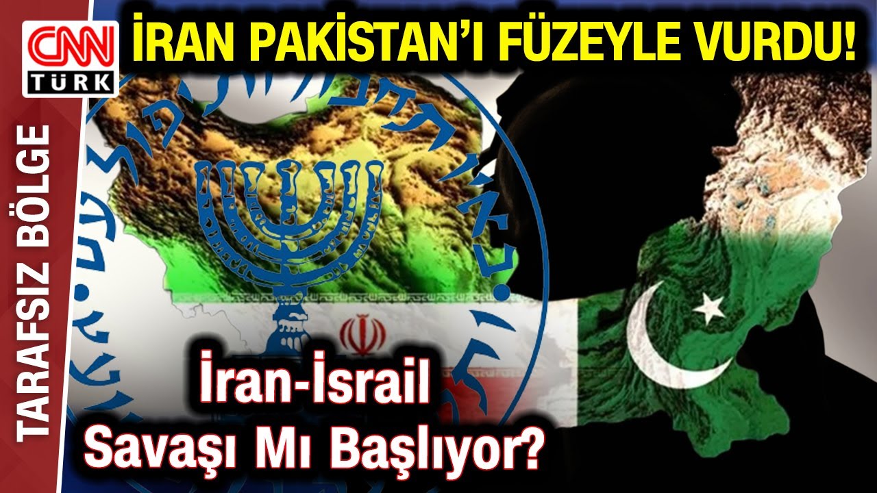 İran Pakistan'ı Füzeyle Vurdu! İran'ın Erbil'deki Saldırısı MOSSAD'A Mıydı? #Haber