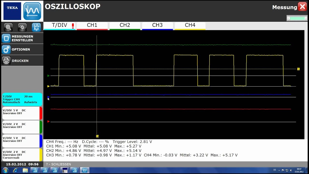 UNIPROBE Oszilloskop