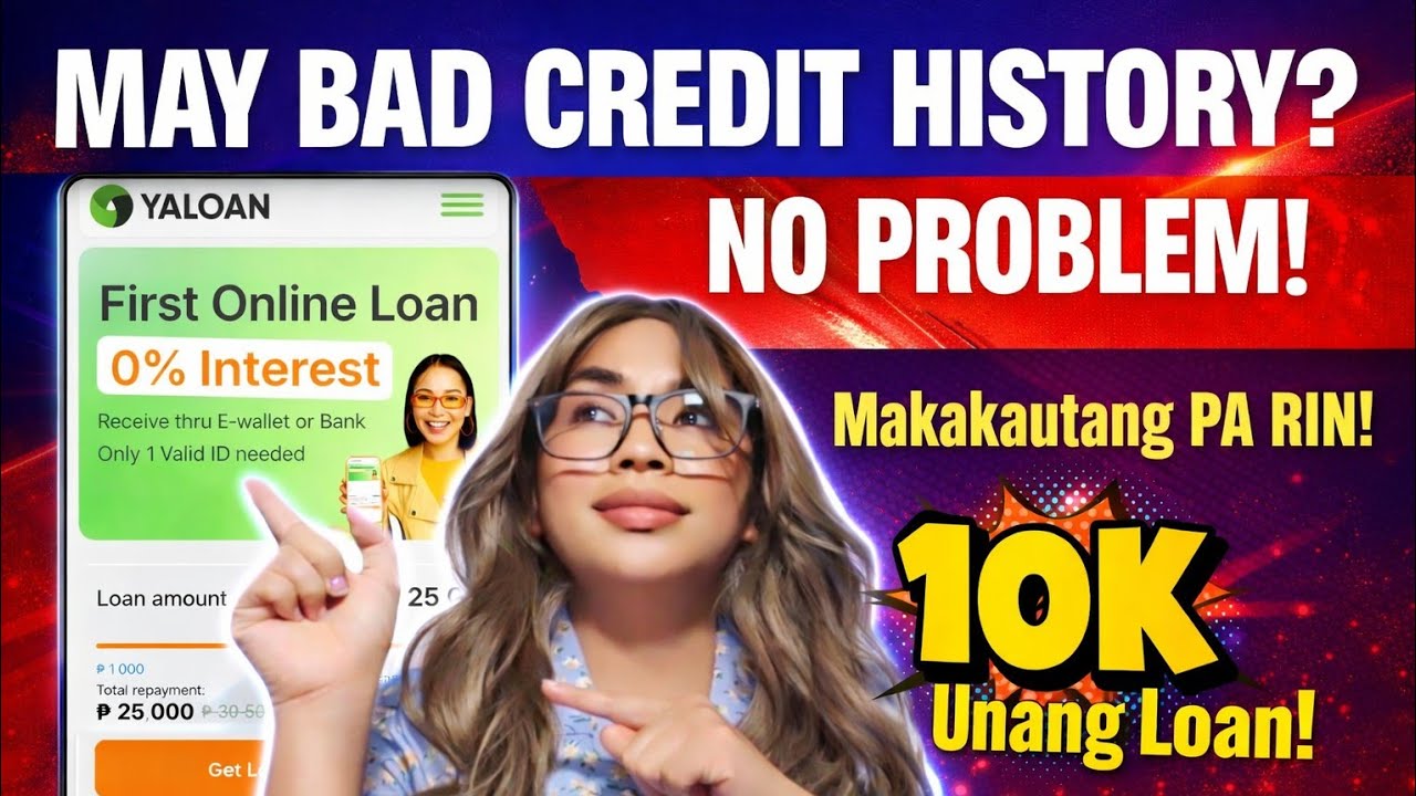 First Time Mangutang? Try Yaloan! Pwede kahit may Bad Credit History! 