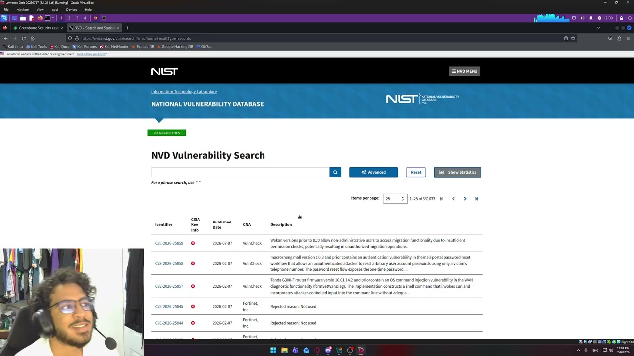 3.3.6 Lab - Escaneo de vulnerabilidades con Kali