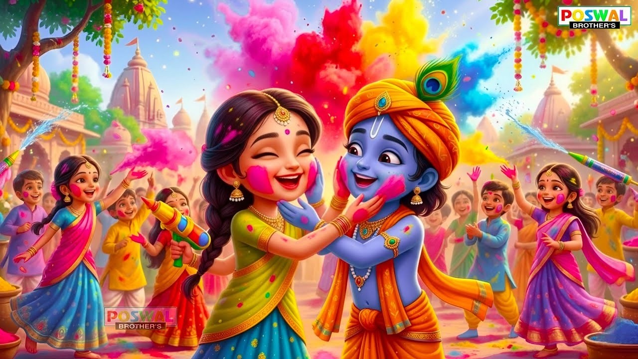 Vrindavan Mein Ude Re Gulal - वृन्दावन में उड़े रे गुलाल कह दो राधा रानी से | Holi Bhajan #holi