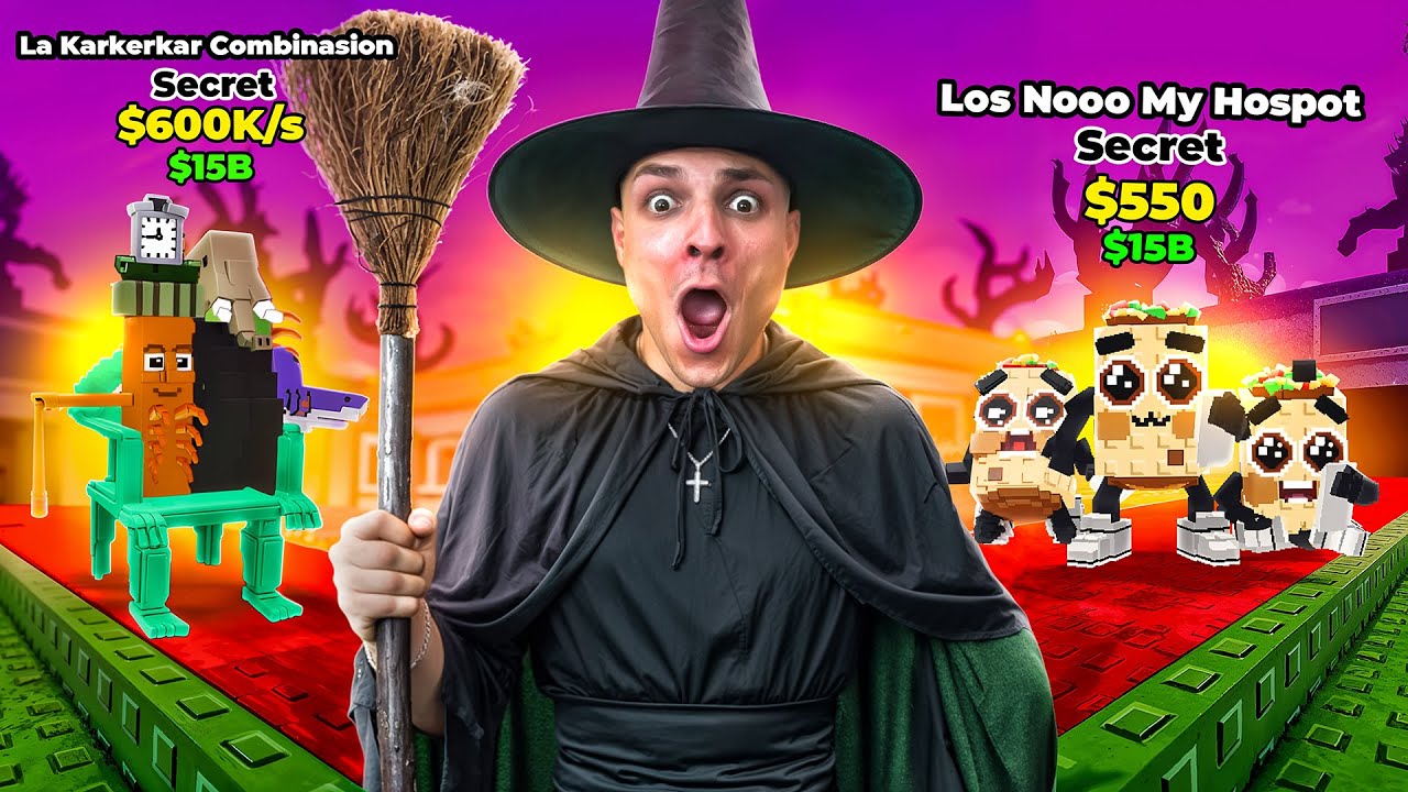 SOY EL REY DEL EVENTO DE HALLOWEEN DE STEAL A BRAINROT!