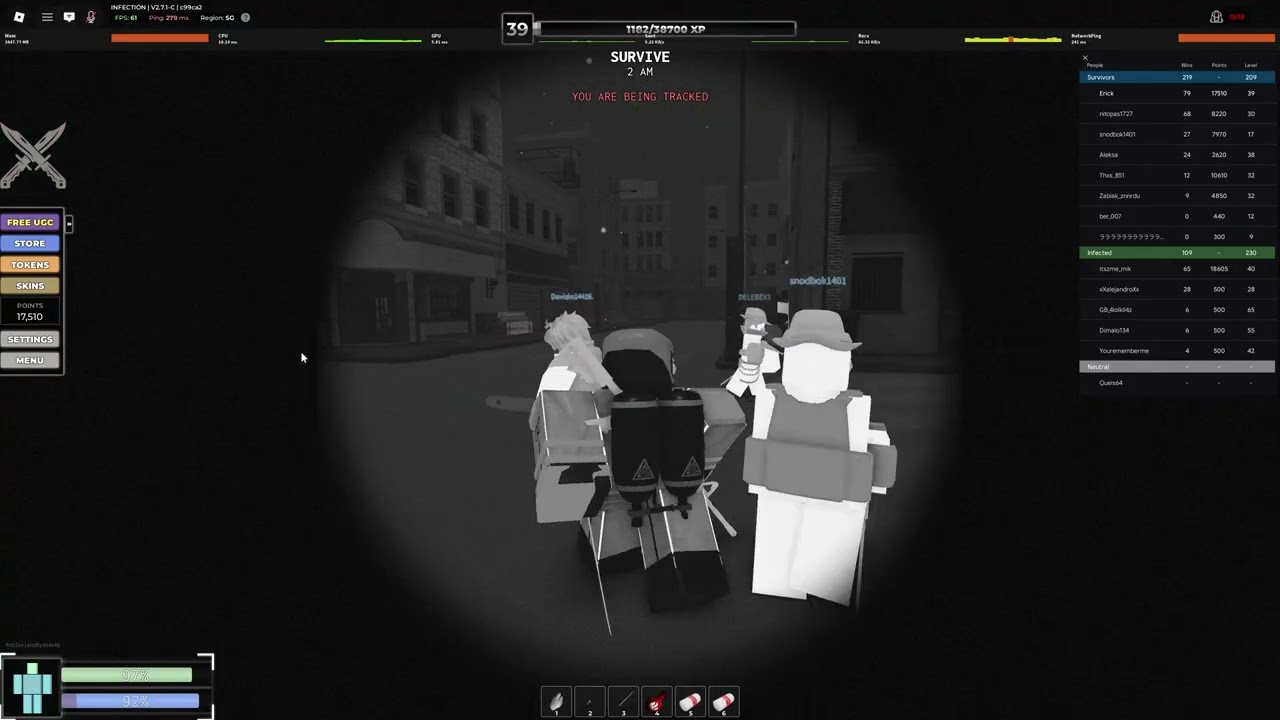 dead server