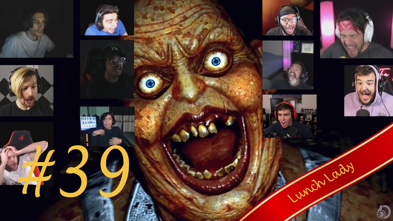 Gamers React to Lunch Lady's Jumpscare in Lunch Lady [#39]