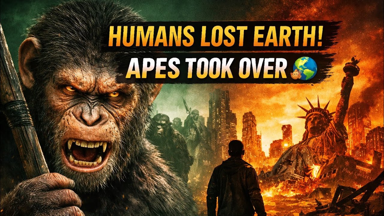 মানুষ বনাম বানর: যে যুদ্ধের জন্য মানুষই দায়ী | Rise of the Planet of the Apes Bangla