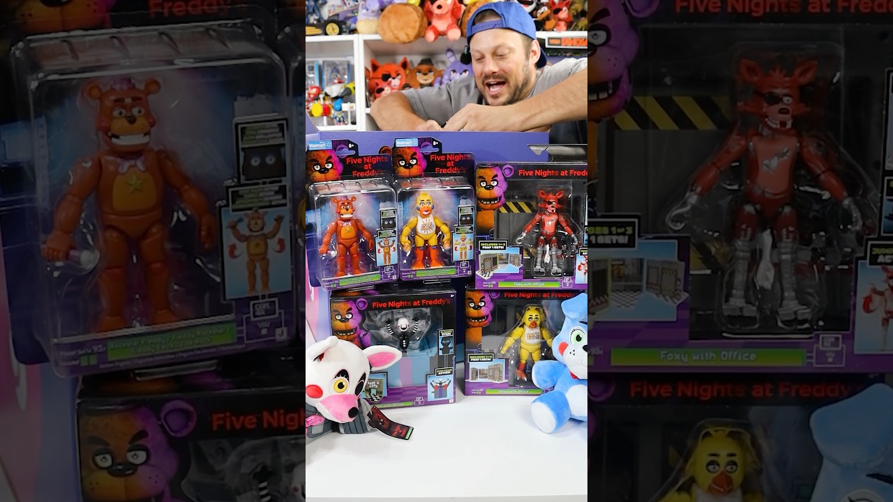 Новые игрушки FNAF от Jazwares! ROCKSTAR ANIMATRONICS