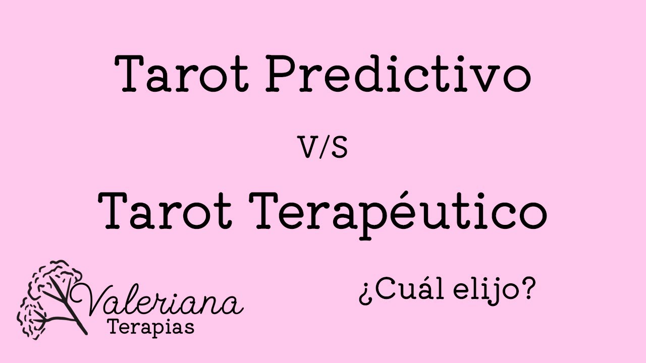 Tarot Predictivo vs Terap&eacute;utico &iquest;cu&aacute;l elegir? & Consejo del Tarot