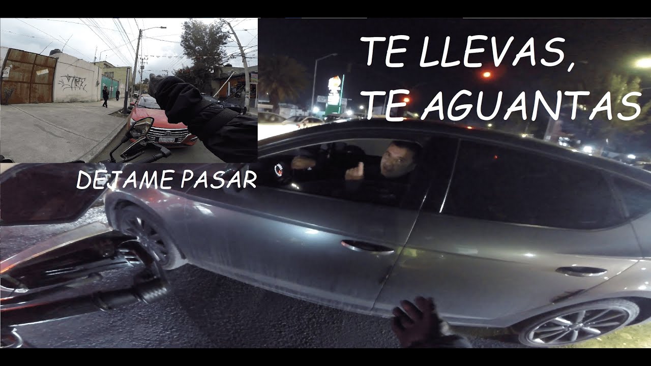 YO VIVO AQUI, DEJAME PASAR   TE LLEVAS, TE AGUANTAS