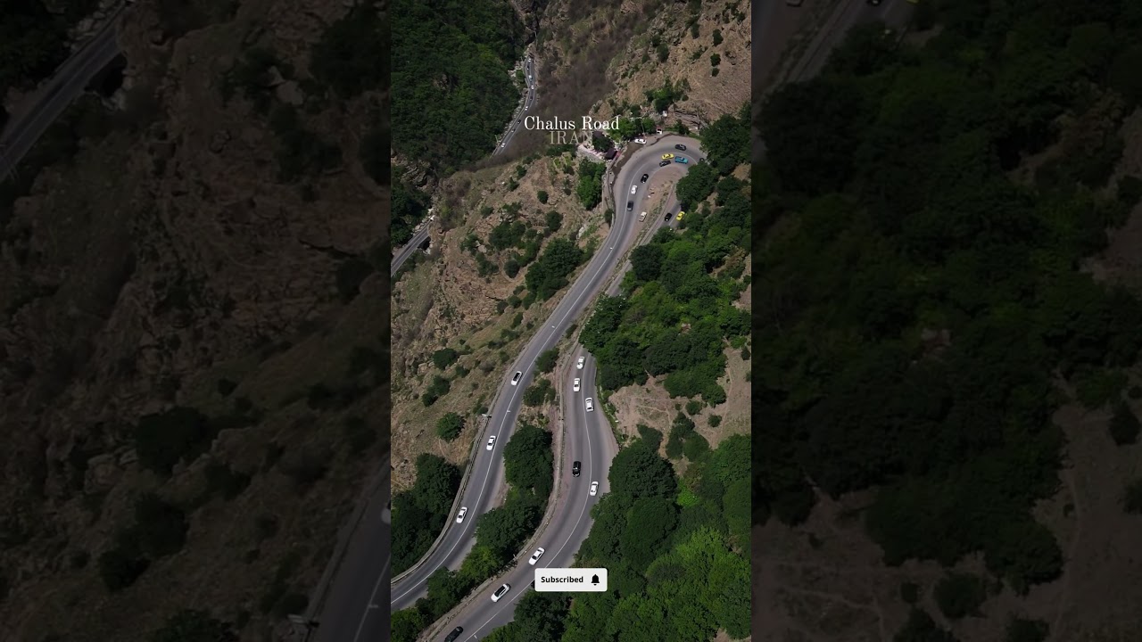 Chalus Road: Iran's Scenic Wonderland | Drive Along the Majestic Alborz Mountains 🏞️🚗 Persia 2023