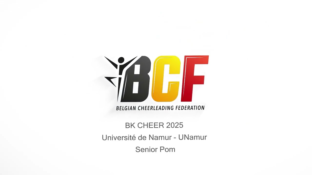 BK CHEER 2025 - Université de Namur - UNamur - Senior Pom