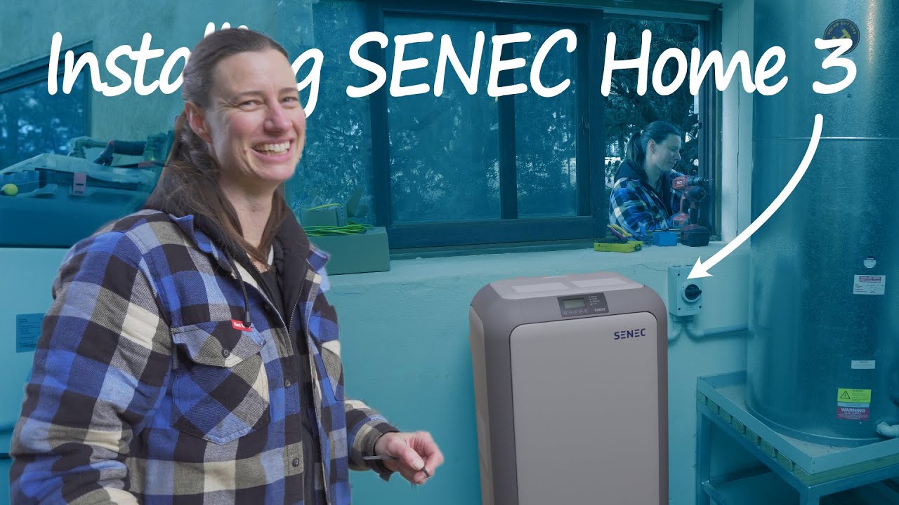 Установка гибридного инвертора SENEC HOME V3