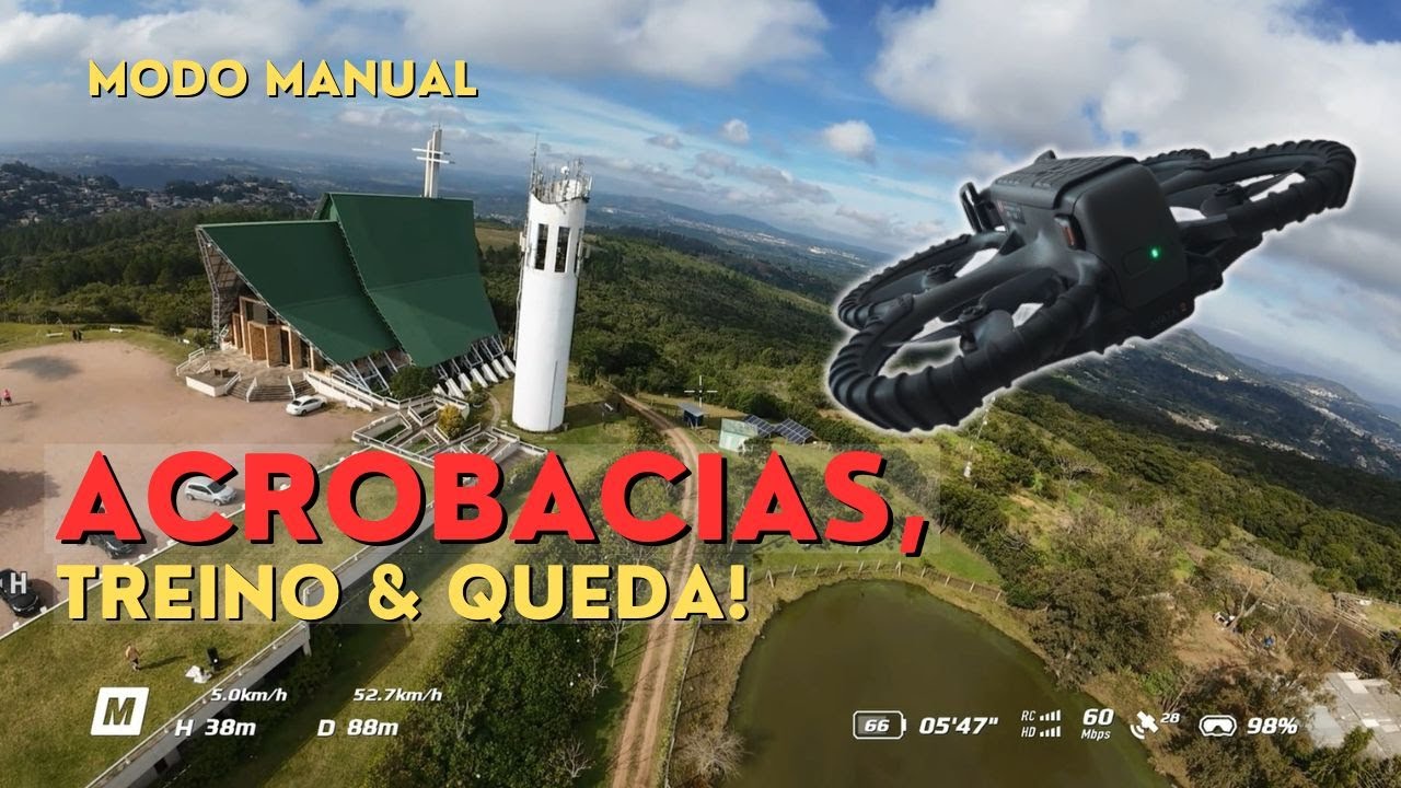 Acrobacias, Treino & Queda!   Dji Avata 2