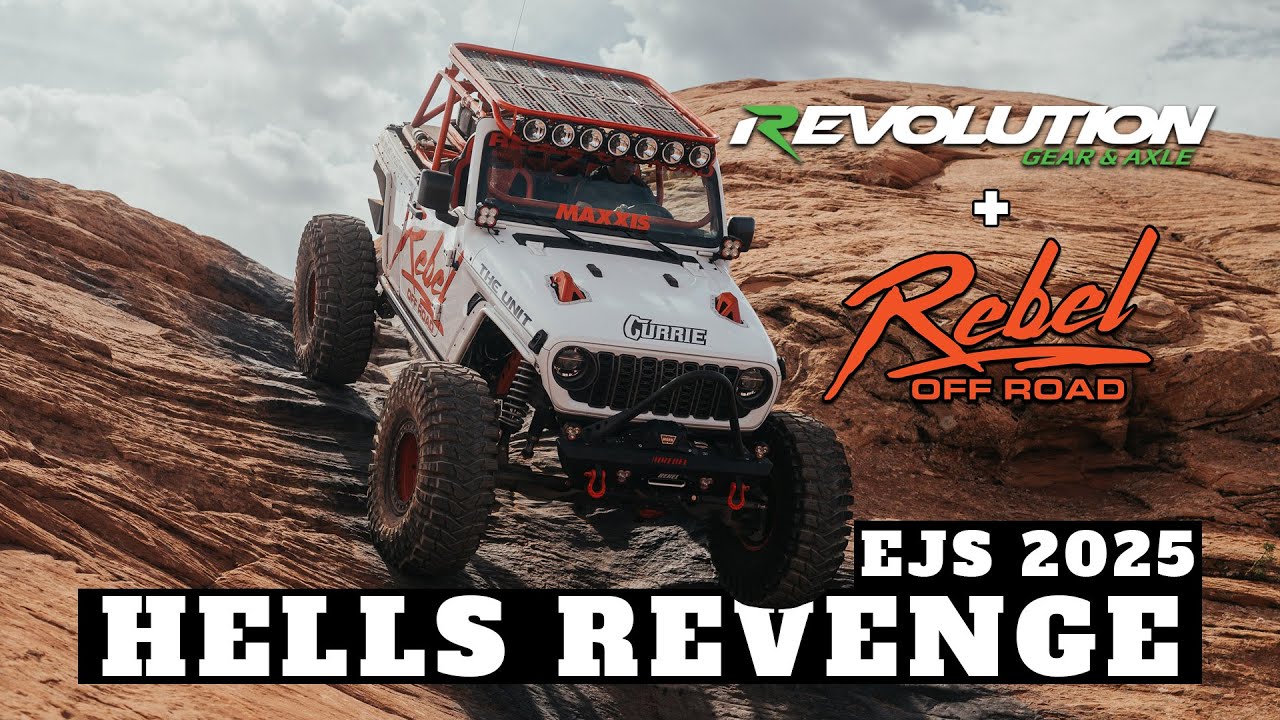 Epic Jeep Flex! Hell&rsquo;s Revenge Run with Stretched JL Wrangler & Gladiator | EJS 2025