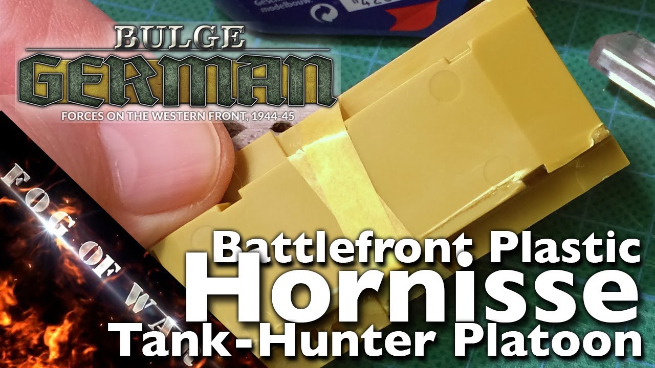 Review | BF Hornisse Tank Hunter Platoon 1/100 (15mm) - GBX182 | Bulge German - Flames of War