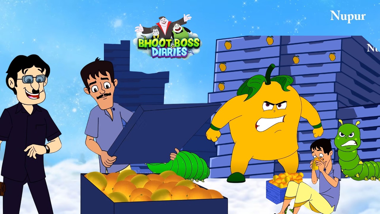माली ने किया आमो की हेरा फेरी | Paap O Meter | Thakela Pakela | Bhoot Boss Diaries | Kids Cartoon