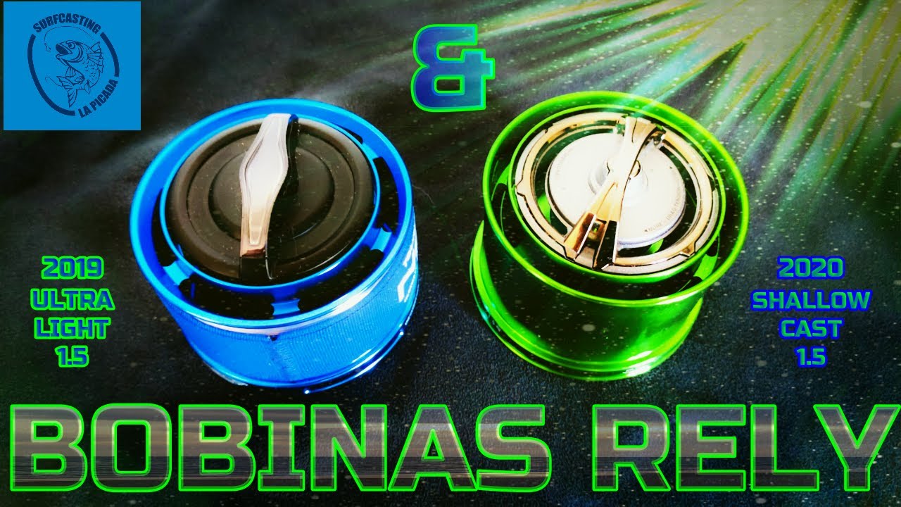 BOBINAS RELY | DIFERENCIA ENTRE LAS BOBINAS RELY | ULTRA LIGHT & SHALLOW CAST.