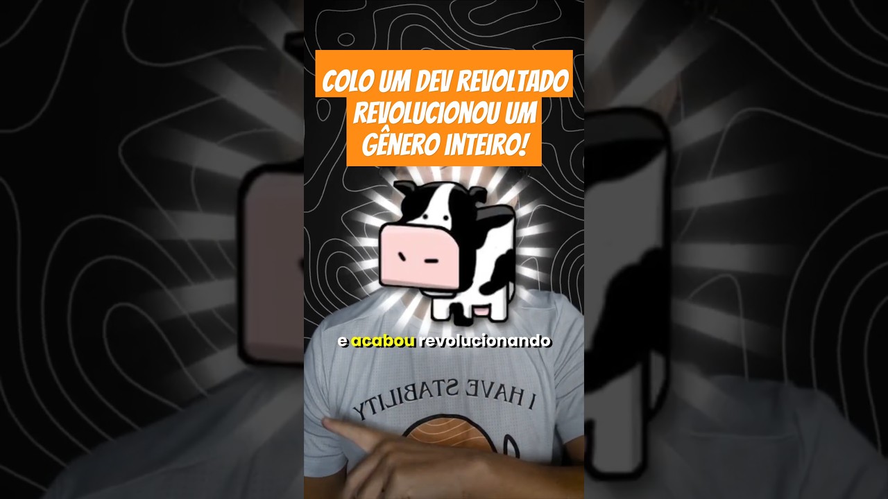 Um dev revoltado revolucionou um g&ecirc;nero inteiro  #jogos #games #curiosidades