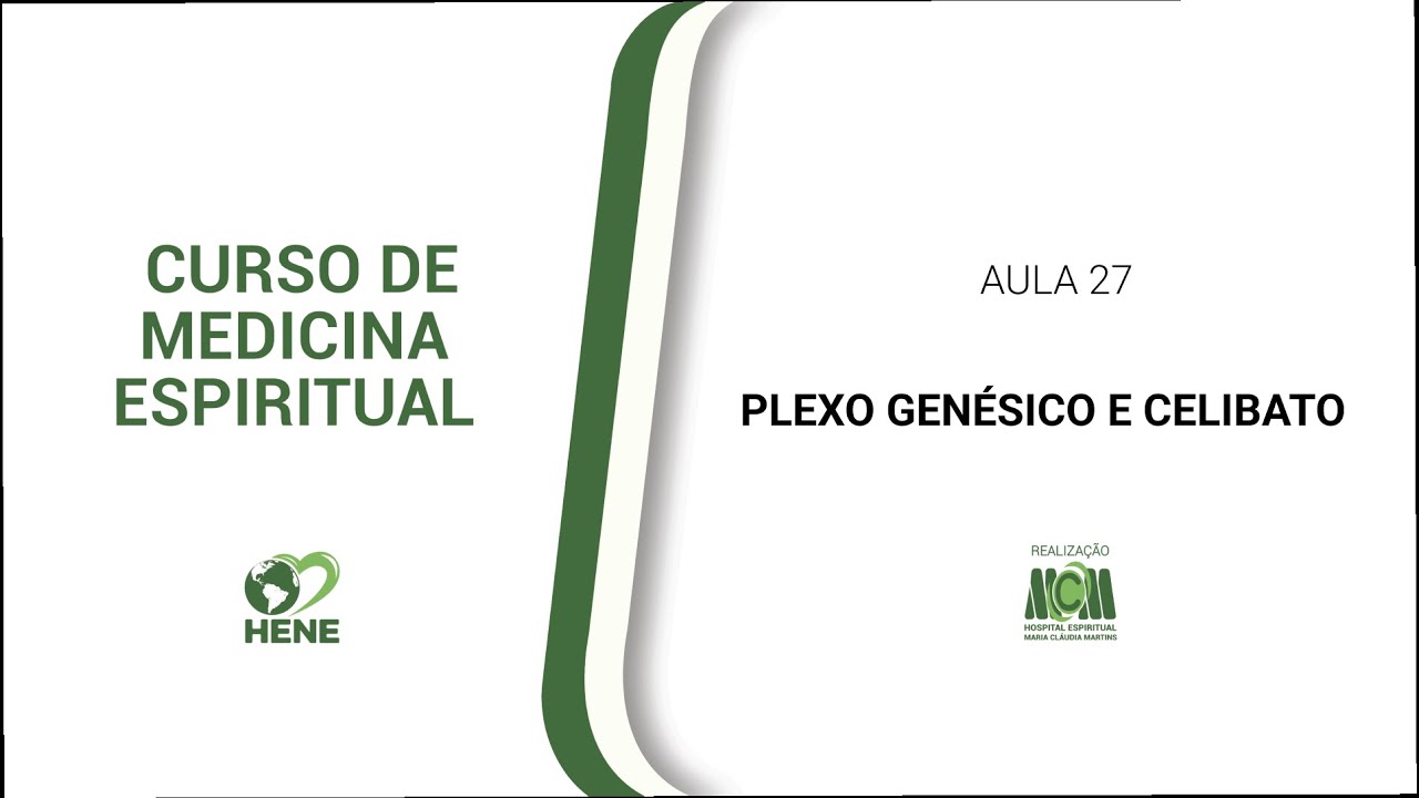 🔴PLEXO GENÉSICO E CELIBATO (#AULA027)