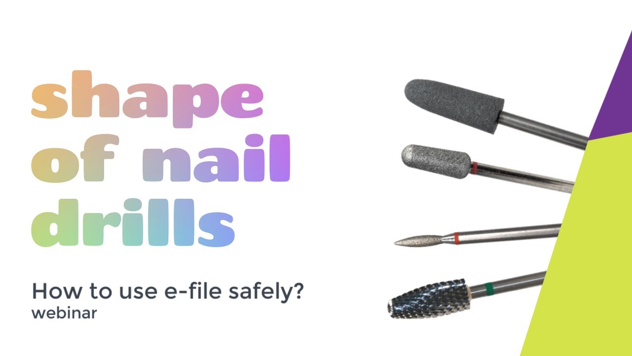 Shape of Nail Drill Bits | What Are the Different Types of Nail Drill Bits?