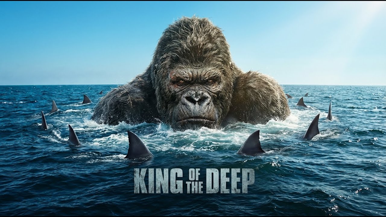 KING KONG vs MILLIONS of METAL-EATING SHARKS The Most Insane Ocean Battle Ever!