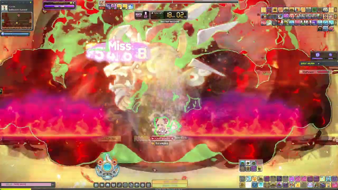 Maplestory Paladin Chaos Kalos Solo [Kronos]
