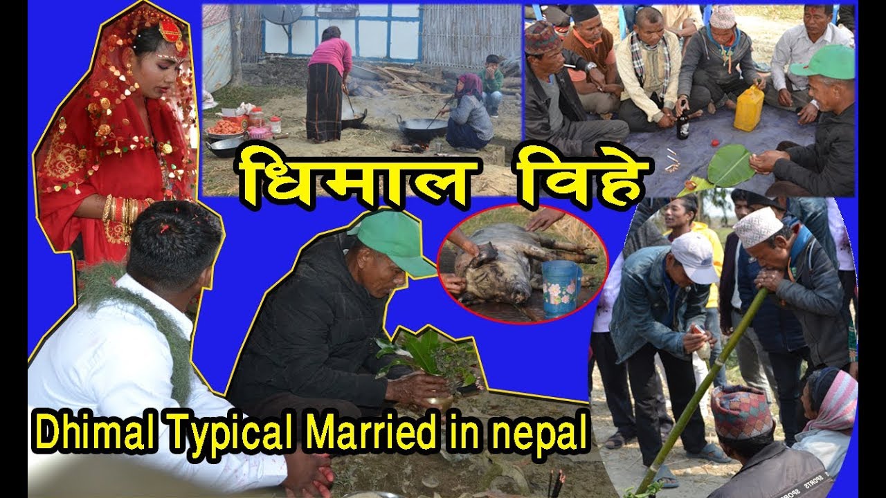 Typical Dhimal Married in Nepal