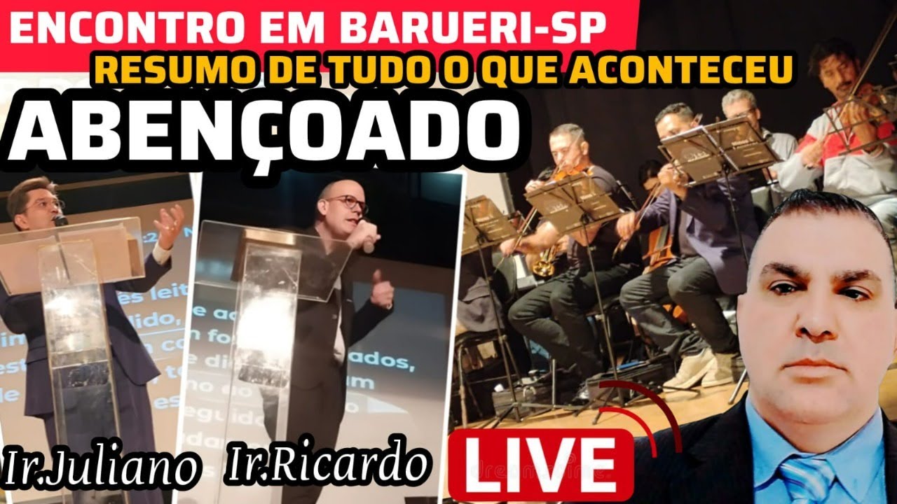 LIVE- RESUMO DO ENCONTRO EM BARUERI SP COM IRMÃOS DO MEDITAFÉ, FOI MARAVILHOSO.