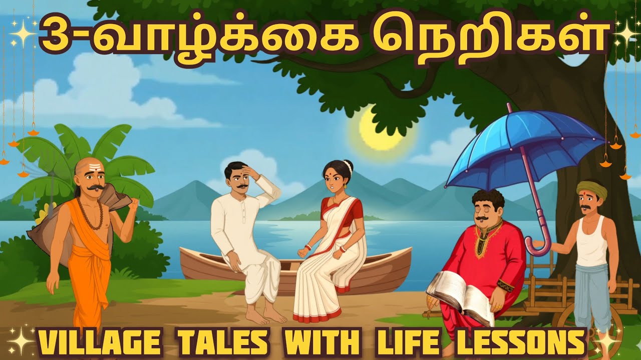 ✨ வாழ்க்கையில் அவசியம் தெரிந்து கொள்ள வேண்டிய மூன்று நெறிக் கதைகள் | Moral Village Tales