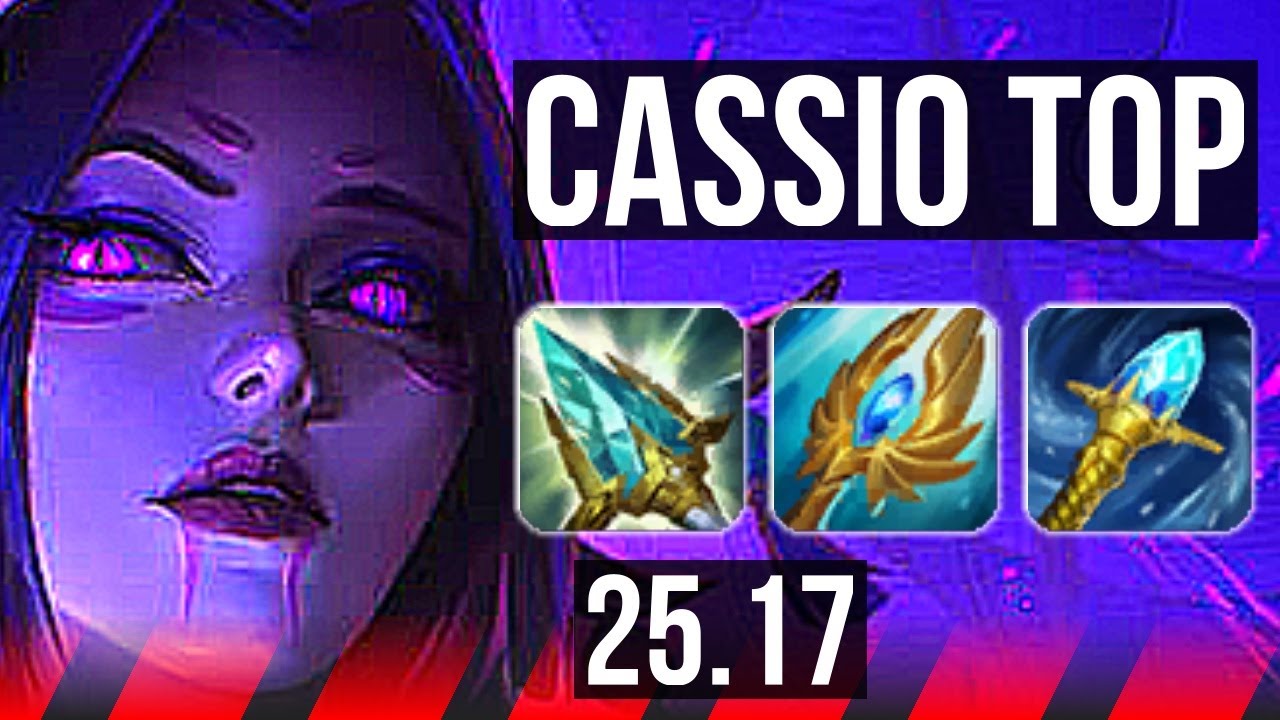 CASSIOPEIA vs SHEN (TOP) | 6k comeback, 9/4/12 | KR Master | 25.17
