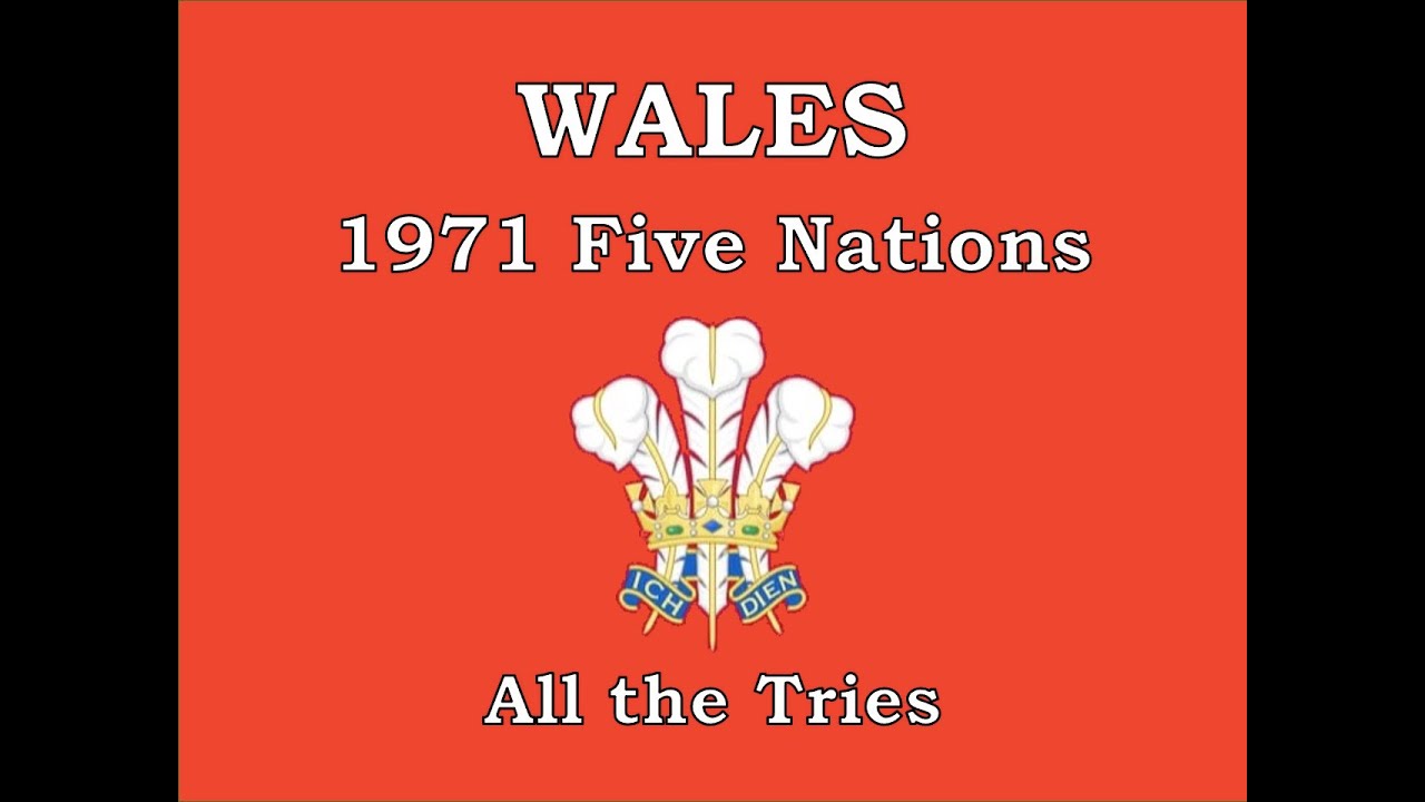 Wales - All the 1971 Five Nations Tries