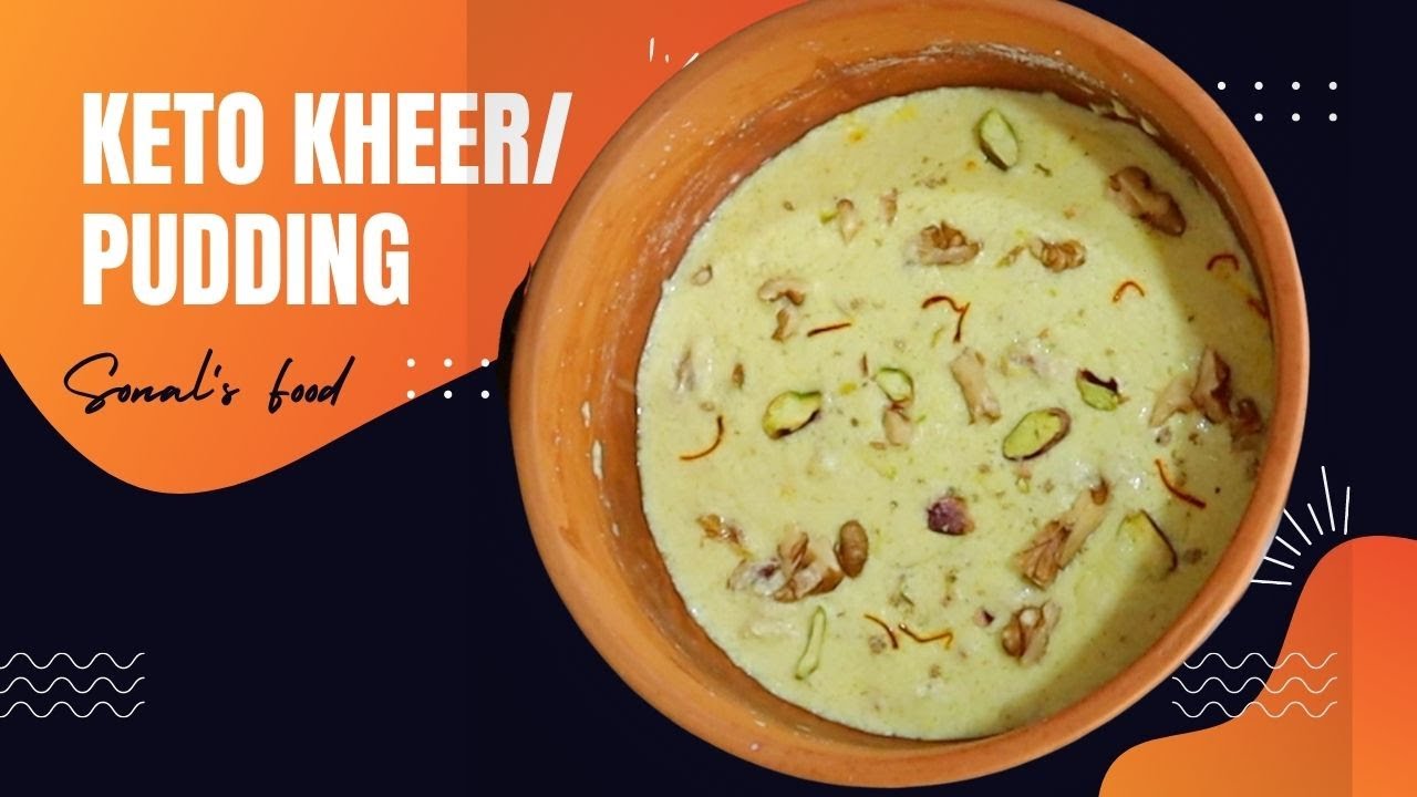 Keto Indian pudding | Sugar Free Kheer | Healthy Diet